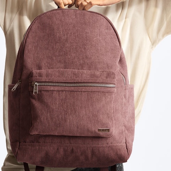 VS Pink Corduroy Backpack main image 4
